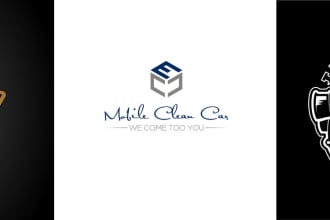 create a modern car wash, racing, garage, automotive and auto dealership logo