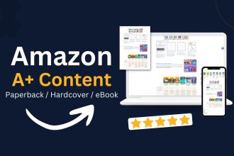 design amazon KDP a plus content images