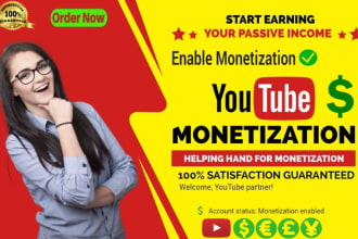 complete organic video promotion for channel monetization