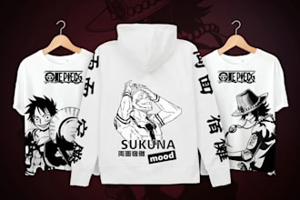 design anime t shirt for you