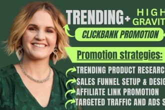 promote clickbank affiliate marketing products for passive affiliate sales