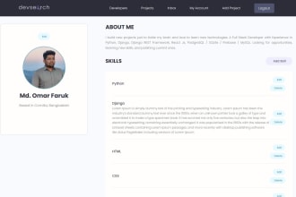 be your professional python, django developer and do ecommerce website