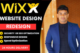 wix website design, wix website redesign, or wix landing page by wix studio