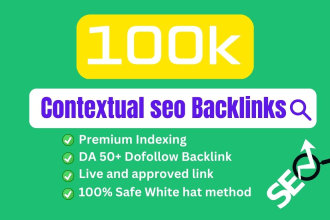 create high quality contextual seo backlinks for google ranking