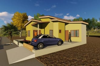 plans cotes, amenagement, dossier architectural et modelisation 3 d