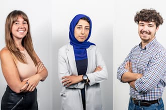 take employee headshots at your london office