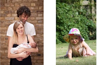 take beautiful photographs of your family in london