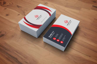 modern, digital business card design