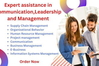 help with project management, communication, and business management tasks