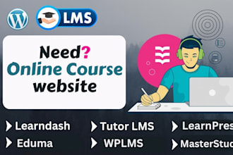 build your wordpress online course selling website