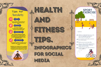 design mental health infographics for your social media