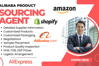 be your shopify dropshipping agent, sourcing agent, alibaba, fast ship