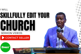 skillfully edit your church sermon videos