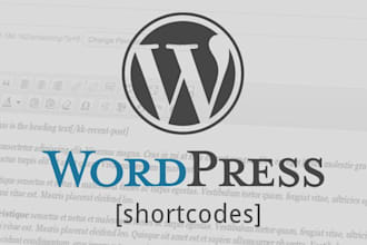 create a wordpress shortcode