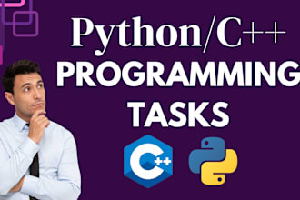 be your tutor for any cpp and python programming questions