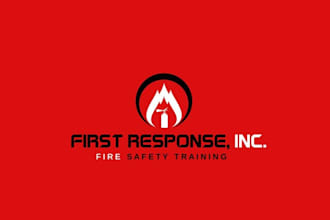 create winning legend genius logo for fire safety training company