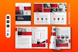 design brochure, annual report, booklet, magazine, proposal
