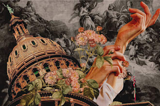 make you fabulous collage art design