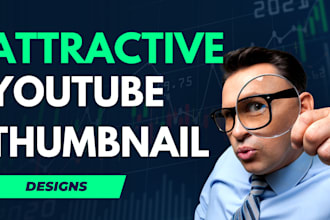 create attractive youtube thumbnail fast