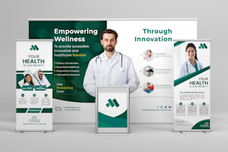design trade show booth, backdrop, retractable banner for exhibition