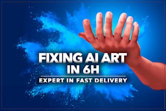 fix or enhance your ai art in 6h