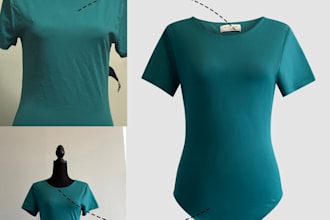 neck joint or ghost mannequin or remove background services