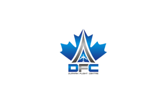 design famous genius durham flight centre logo