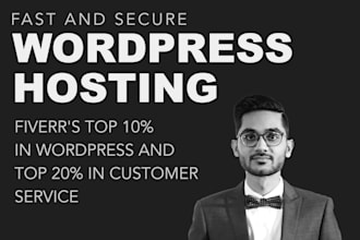 provide fast and secure wordpress hosting