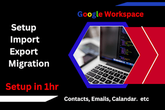 setup or fix google workspace, g suite,  domain email