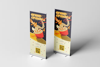 do event and social media posters, standee, flyers