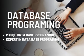 expert database development and administration services  sql mysql