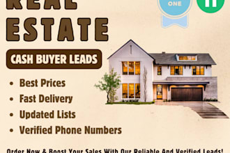 provide you active cash buyer leads with skip tracing in real estate bisnuss