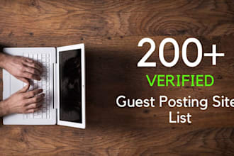do guest post on high organic traffics websites