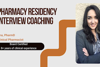 coach you for your pharmacy residency interview