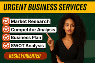 market research, competitor analysis, business plan,  swot analysis