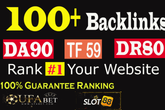 create 100 high da70 white hat SEO dofollow profile backlinks