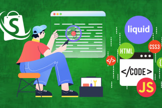 be your shopify liquid developer for fixing or customization