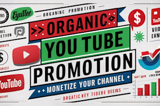 do organic youtube video promotion with channel monetization