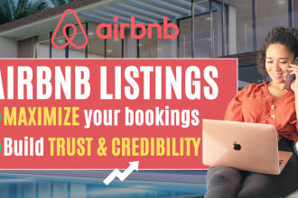 write a custom SEO airbnb listing description