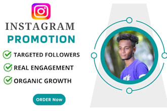 do social media marketing and instagram promotion