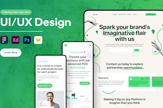 do website design ui ux, figma mobile app ui ux, ui ux design figma
