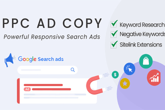 write ad copy for google search ads, responsive search ads, and PPC campaigns
