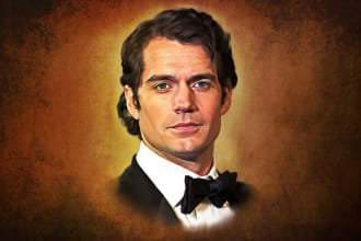 turn your photos to digital oil painting portrait