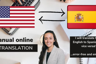 translate english to spanish and vice versa