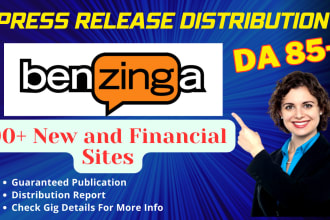 publish PR on big financial website with da 85