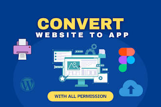 convert website to android native app