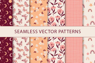 create seamless vector pattern designs