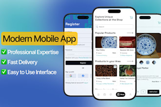 design mobile app UI UX in figma for ios and android