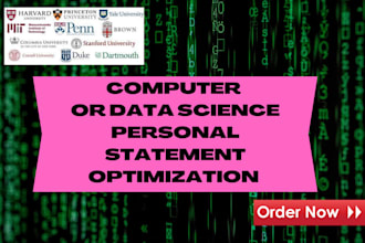 edit your cs, data science, or analytics personal statements