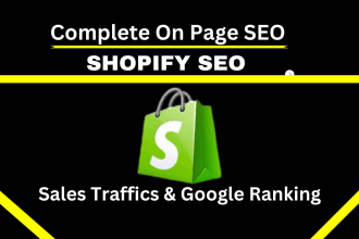 advance shopify SEO for new and old shopify website